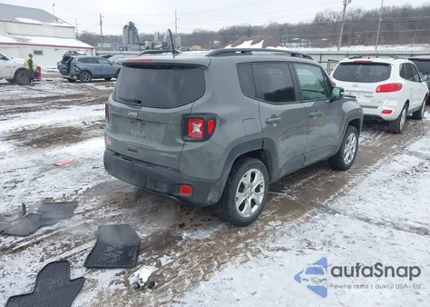 2022 Jeep Renegade Limited 4X4 from USA, damaged, VIN ZACNJDD11NPN68897